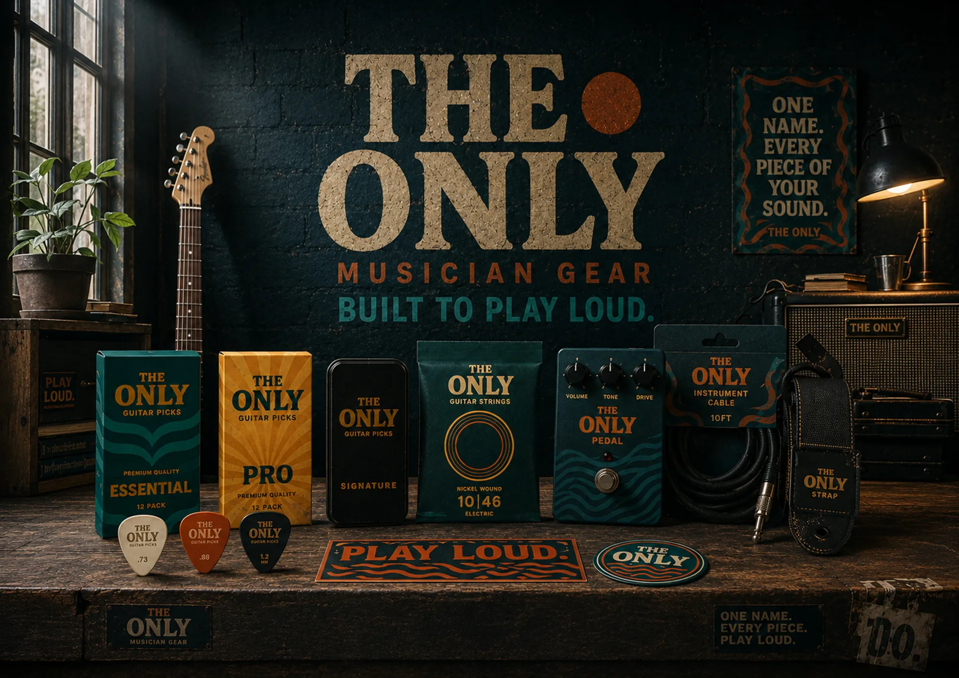The Only — Musician Gear hero image